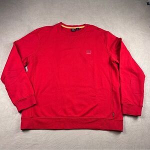 Boss Vibrant Red Men's Crewneck Sweater